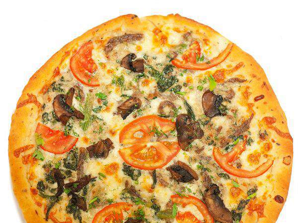 Hot-Pizza - Пицца с говядиной и шпинатом