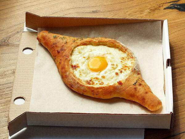 Идеальное сочетание - Хачапури по-аджарски