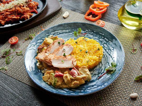 Pan American 8500 - Курица Карри с рисом