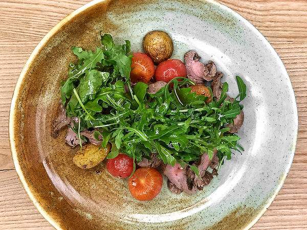 Голый Повар - Салат с ростбифом и картофелем