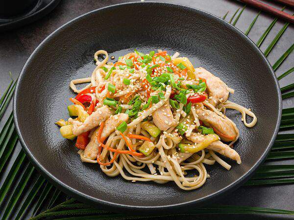 Рыба закусывала - Вок с курицей