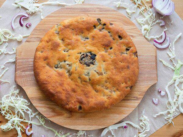 Город пирогов - Осетинский пирог с мясом и капустой