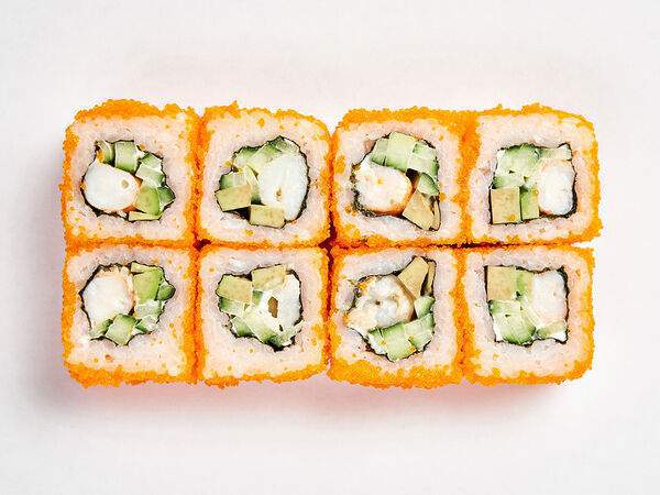 Plovlounge - Ролл Калифорния с креветкой