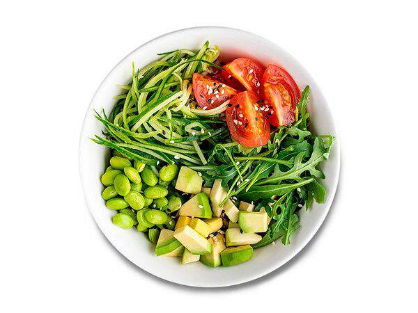 Om nom nom - Поке боул эдамаме