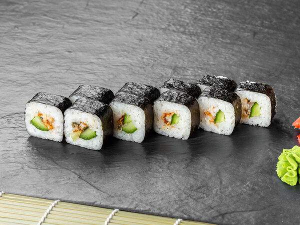 Япошка - Ролл Угорь с огурцом