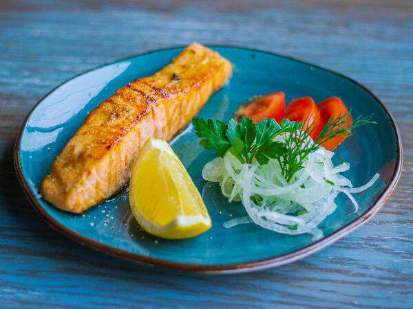 Кинза - Стейк из лосося