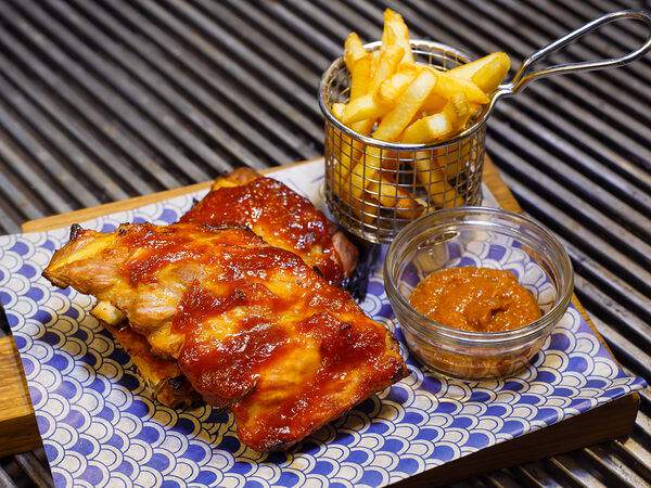 Rusalka - Ребра свиные с соусом BBQ