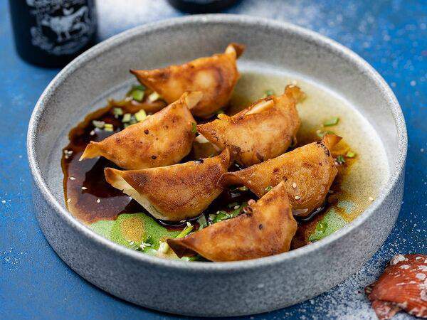 Васаби - Гедза со свининой и грибами шиитаке