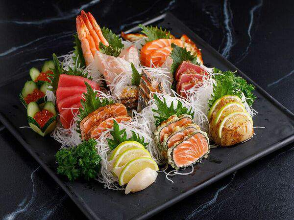 Маймун - Сашими темпура лосось