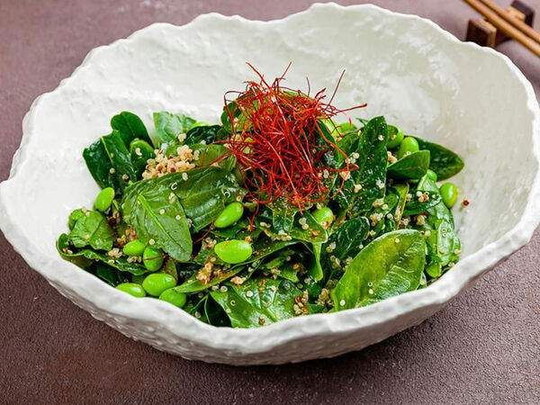 Shiba - Шпинат, киноа, эдамамэ