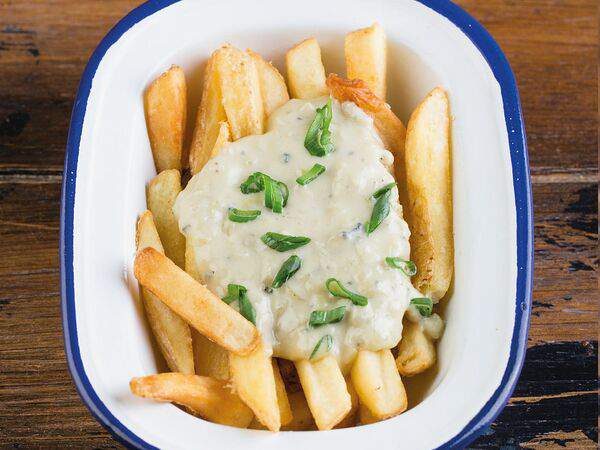 Краснодарский парень - Картофель фри с соусом горгонзола