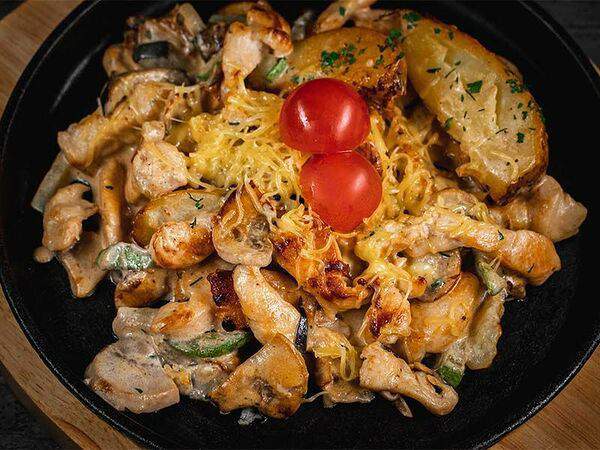 Vegas - Шипящая сковородка с курицей