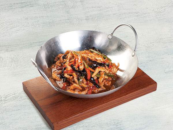 Суши сан - Свинина в остром соусе