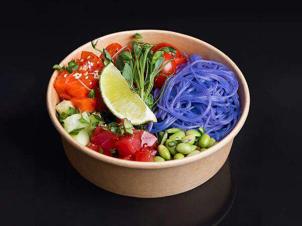 Fish & rice - Боул с лососем и тунцом