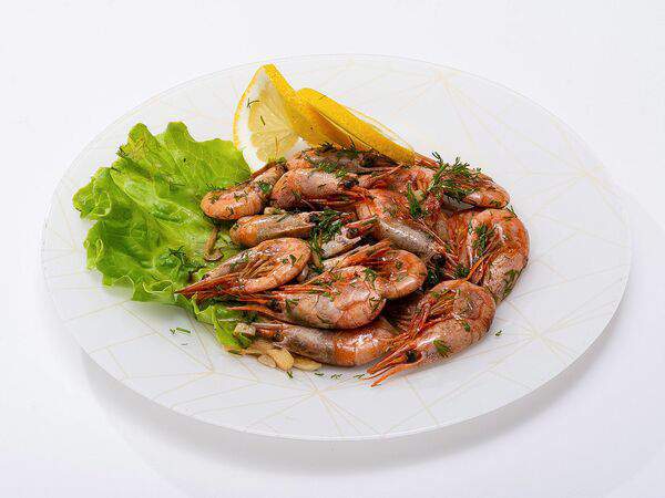 Далири - Креветки, жаренные в соевом соусе