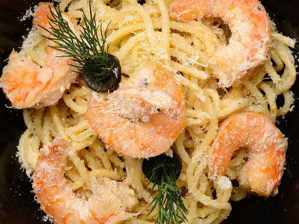 Good Food - Спагетти с Тигровыми креветками