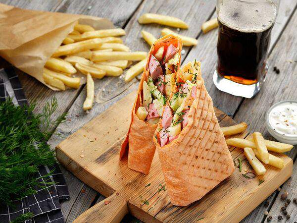 Döner Duck - Домашняя с сосисками