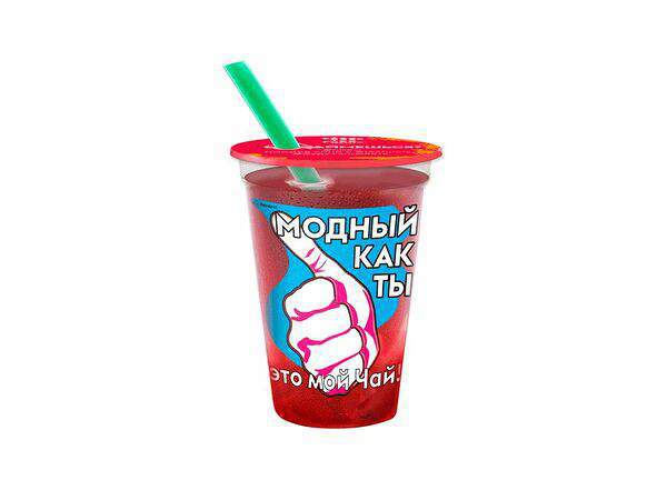 Asia Take - Освежающий чай Ти Фанни с шариками сока