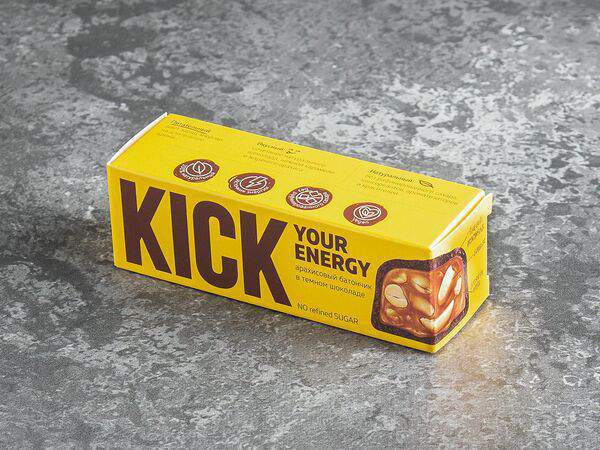 Port-O-Drive - Батончик Kick с темным шоколадом
