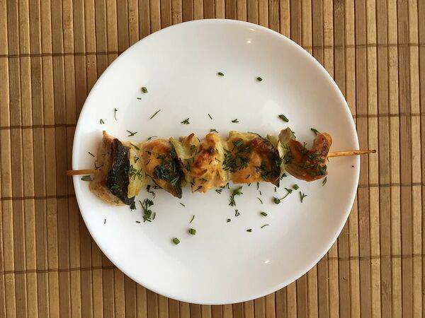 Кафе Мария - Шашлык из горбуши