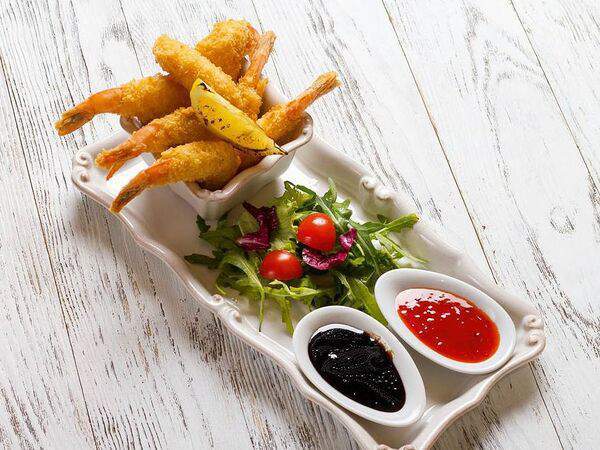 Pasta Uno - Креветки в хрустящей панировке темпура