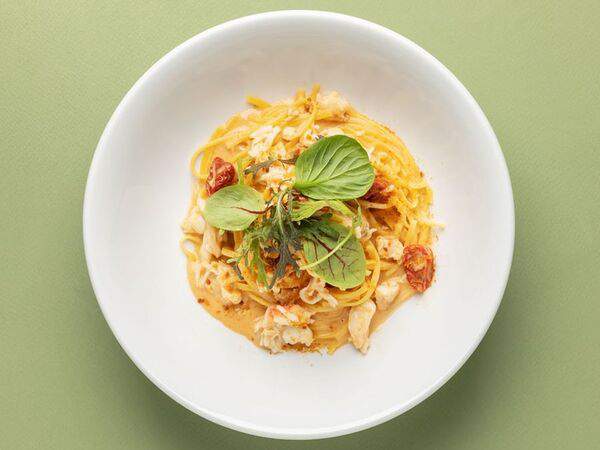 Osteria Mario - Тальолини с крабом сливочном соусе