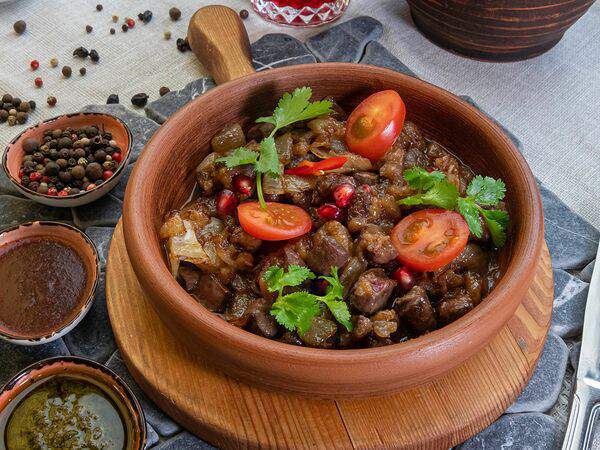 Грузина Мама - Кучмачи из печени и сердечек