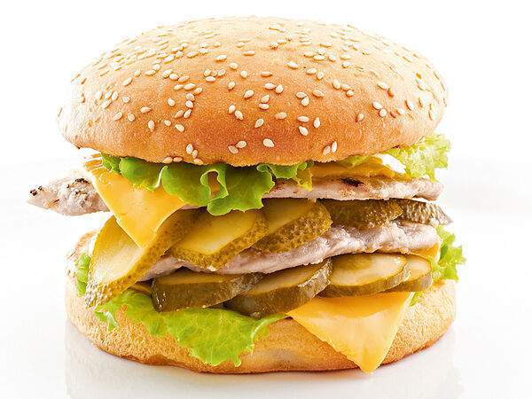 Дали - Бургер Двойной со свининой