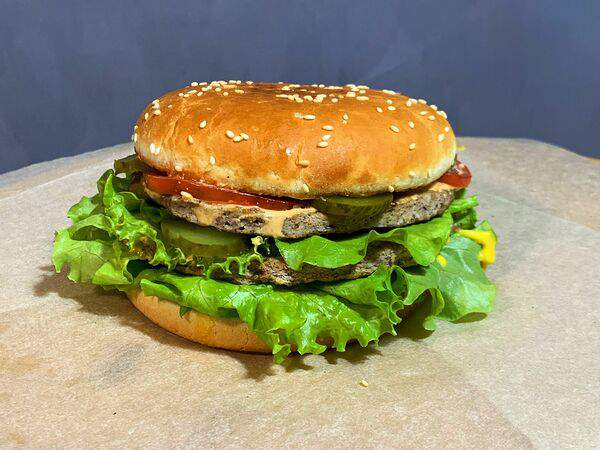 Ken Guru Food - Double Burger White