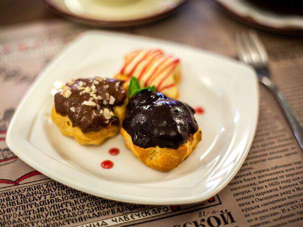 Гостевая изба - Профитроли с начинкой на Ваш выбор