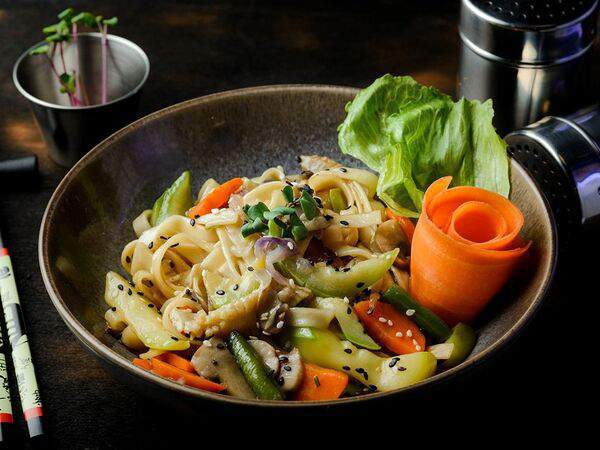 Foodmarket #FaceRoll - Яичная лапша с овощами