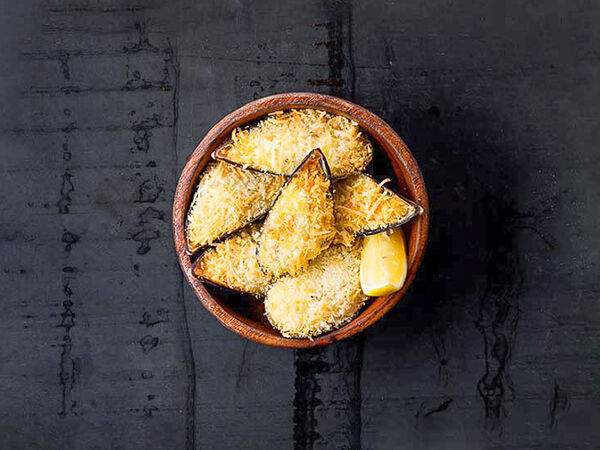 Рис - Мидии запеченные