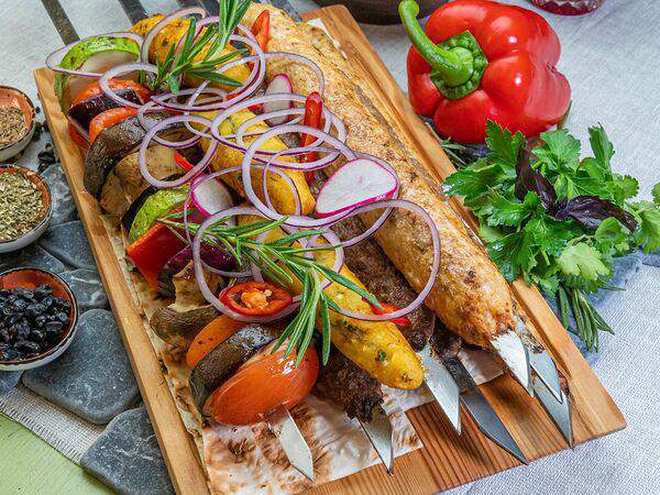 Грузина Мама - Ассорти из люля-кебаб