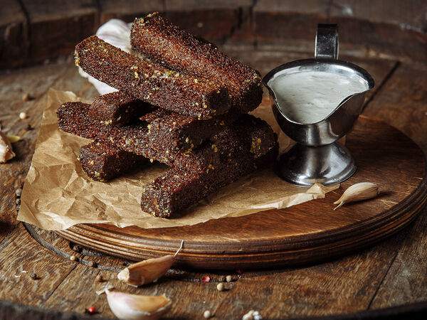 Вобла - Гренки из Бородинского