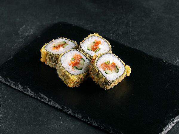 Кафе Nебо - Хрустящий ролл с лососем