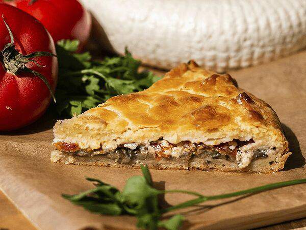 Два пирога - Пирог с горбушей и брокколи