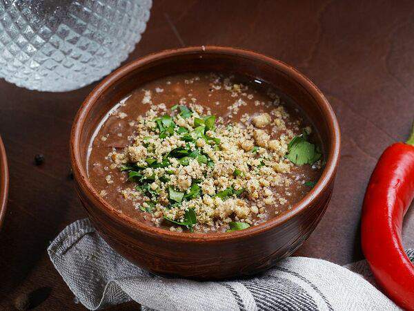 Кинза - Лобио из фасоли по-имеретински