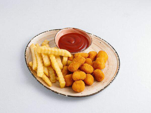 Jager Meet to Eat - Наггетсы куриные с картофелем фри