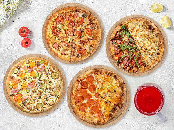 Империя Пиццы и Суши - Комбо 8 половинoк