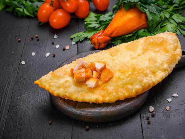 За чебуреками - Чебурек с острой курочкой