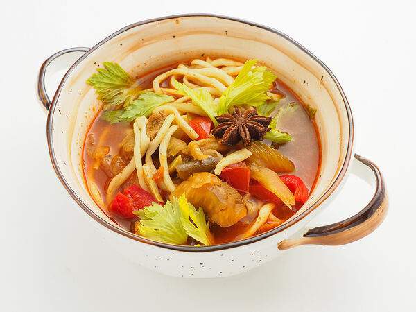 Кинза - Суп Лагман