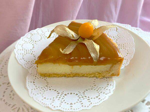 Cakeart44 - Чизкейк карамельный кусок