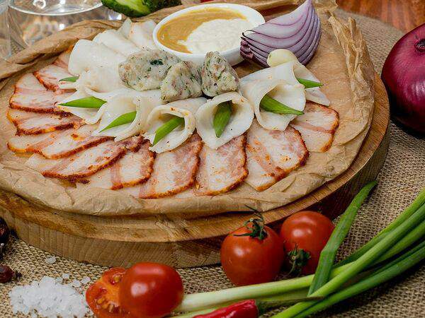 На дровах - Сало собственного посола