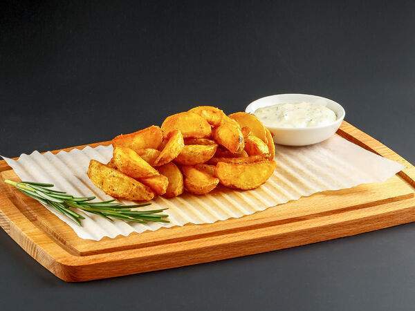 Мясоед - пицца и гриль - Картофель по-деревенски