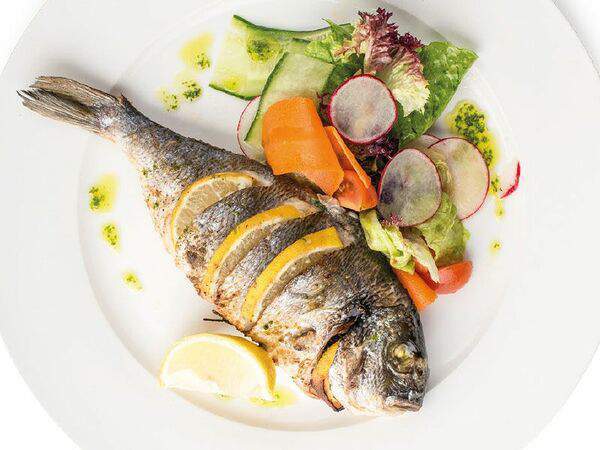 Фёст на Первомайской - Дорада с овощным гарниром