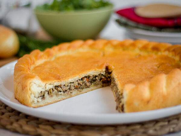 Вот Такие Пироги - Пирог с картофелем и фаршем