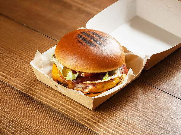 Собака на пене - Бургер англичанин