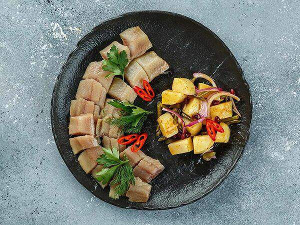 Дом Нино - Сельдь с картофелем