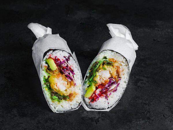 Tsunami - Суширитто с креветкой