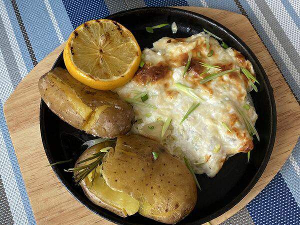 Таки да! - Филе окуня с печеным картофелем